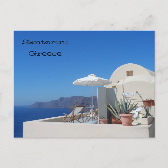 Santorini, Greece Postcard (Front)