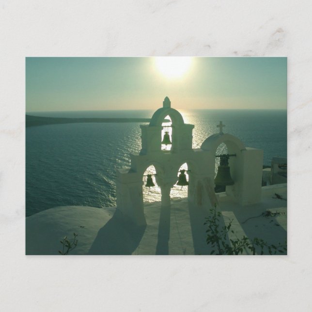 Santorini Greece Postcard (Front)
