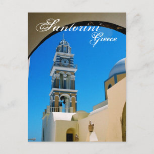 Santorini, Greece Postcard