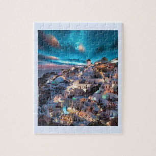 Santorini Greece Puzzle