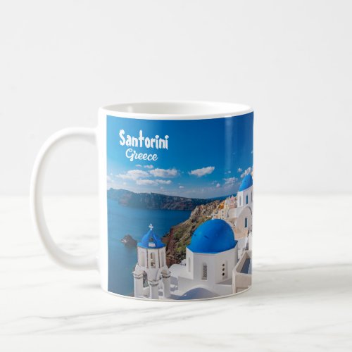 Santorini Greece Scenic Coffee Mug Gift