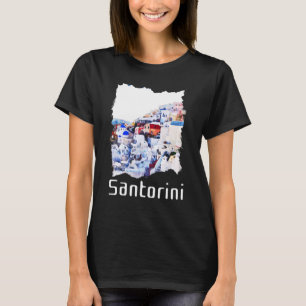 Santorini Greece Souvenir 1 T-Shirt