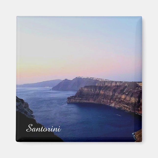 Santorini Greece Souvenir Magnet (Front)