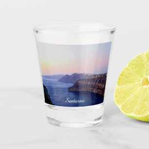 Santorini Greece Souvenir Shot Glass