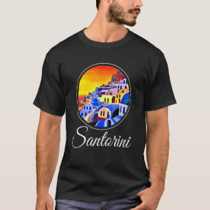 Santorini Greece Souvenir T-Shirt