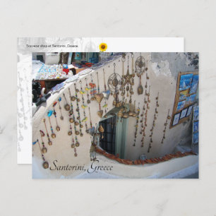 Santorini, Greece Souvenirs - postcard