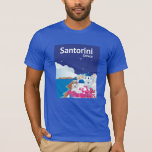 Santorini Greece T-Shirt