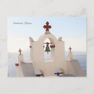 Santorini, Greece, Village of Oia, Photography Postcard