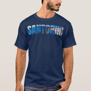 Santorini Greek Island Aegean Sea Greece T-Shirt