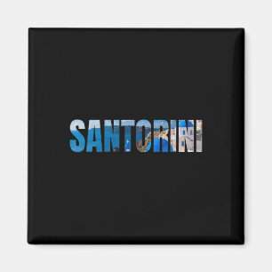 Santorini Greek Island Aegean Sea Greece Vacation Magnet