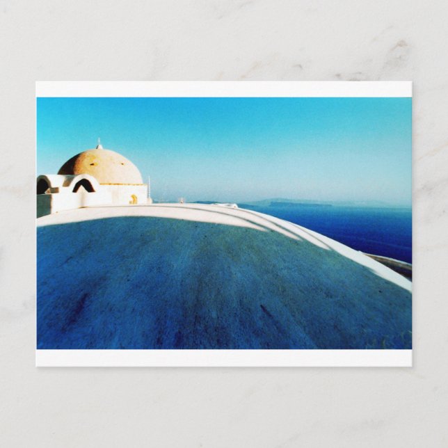 Santorini Greek Island Photo Colette ( CHG) Postcard (Front)
