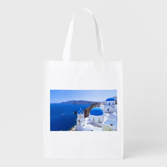 Santorini Grocery Bag (Front)