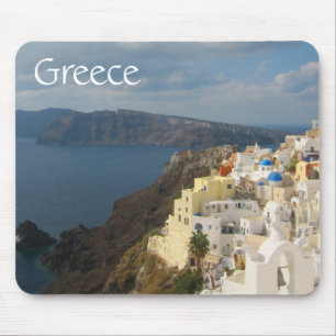 Santorini in the Afternoon Sun Mouse Pad