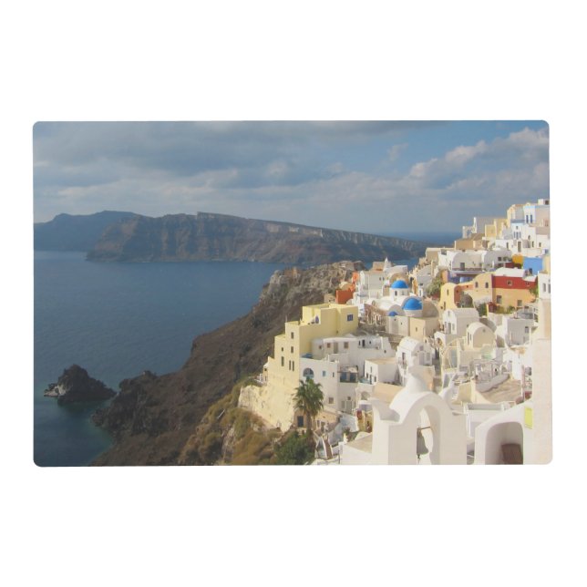 Santorini in the Afternoon Sun Placemat (Front)