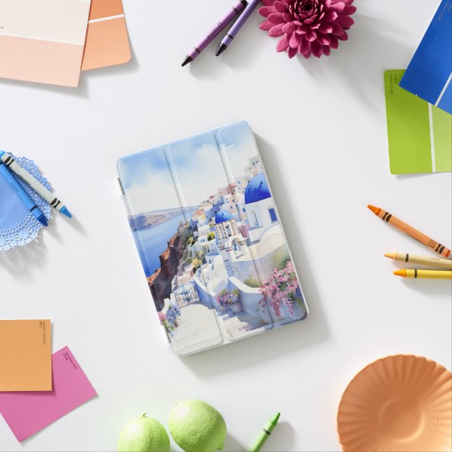 Santorini iPad Mini Cover (In Situ)