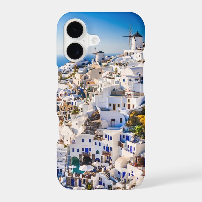 Santorini Iphone Case (Back)