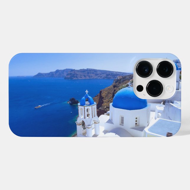 Santorini iPhone Case (Back Horizontal)