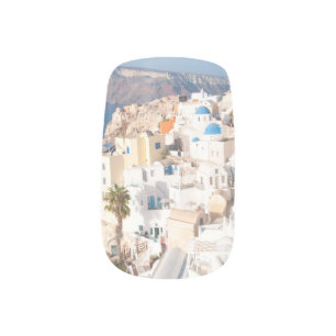 Santorini Island Bliss #3 #wall #art Minx Nail Art