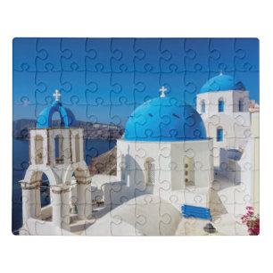 Santorini island jigsaw puzzle