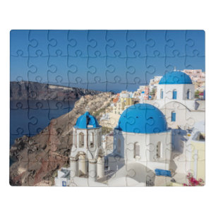 Santorini island jigsaw puzzle