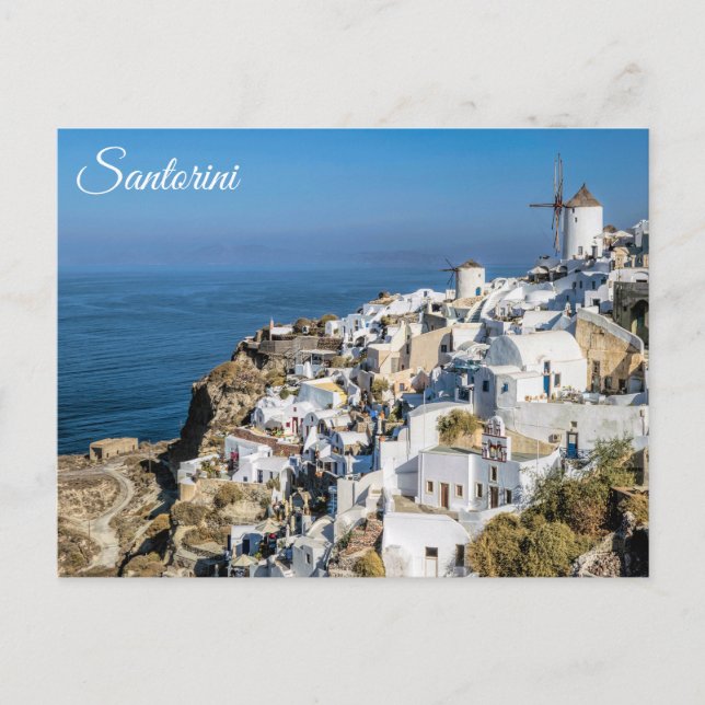 Santorini Island Postcard (Front)