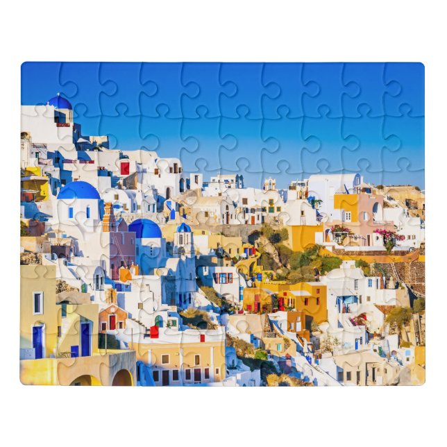 Santorini Jigsaw Puzzle (Puzzle Horizontal)