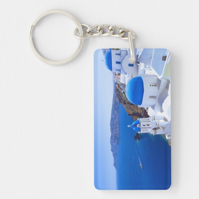 Santorini Keychain (Front)