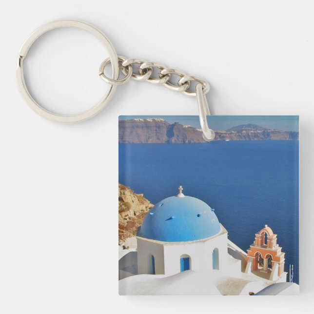 Santorini Keychain (Front)