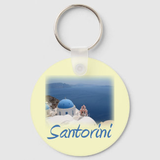 Santorini Keychain