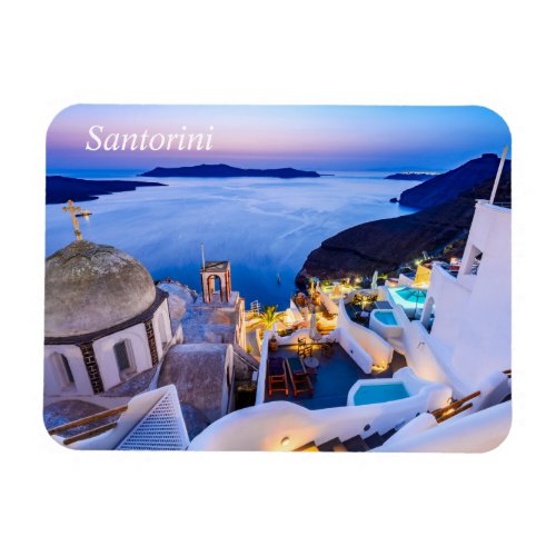 Santorini Magnet