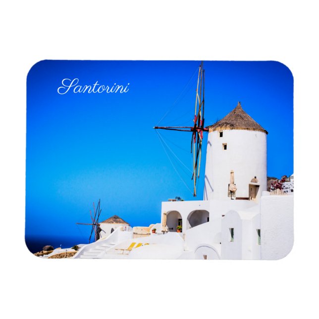Santorini Magnet (Horizontal)