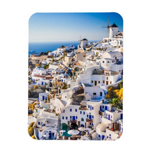 Santorini Magnet