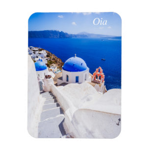 Santorini Magnet