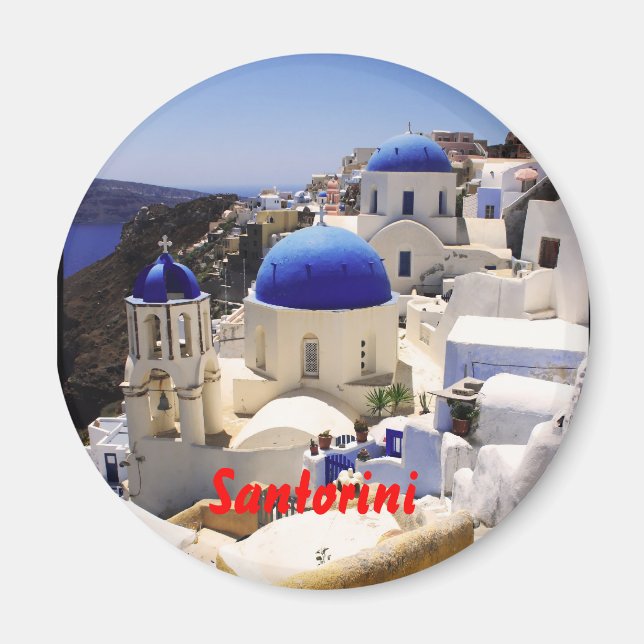 Santorini magnet (Front)