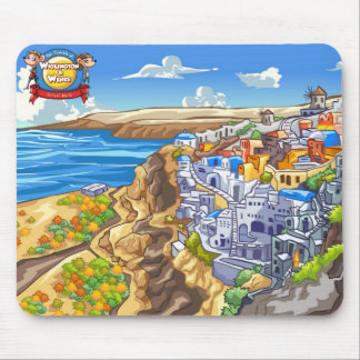 Santorini Mouse Pad