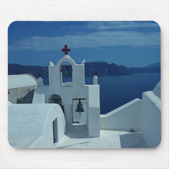 Santorini Mousepad Greece (Front)