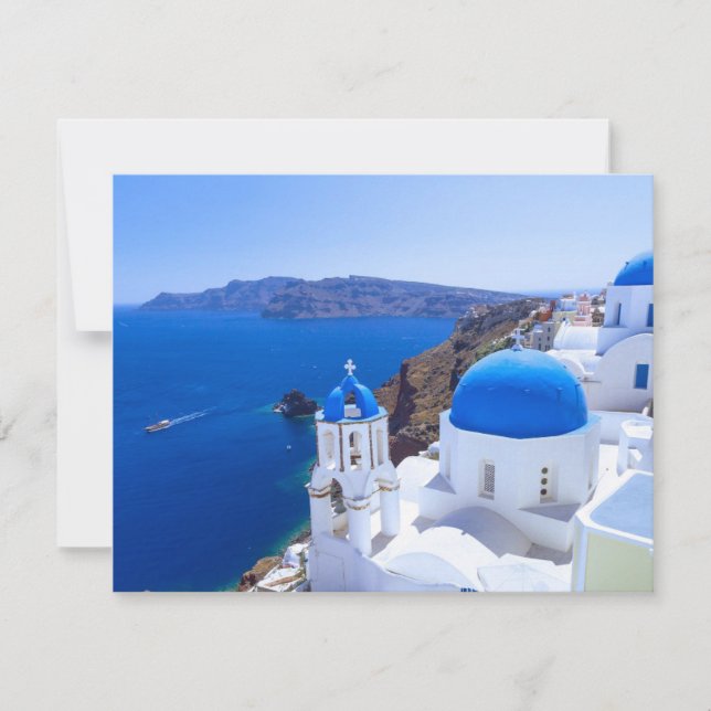 Santorini Note Card (Front)