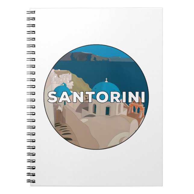 Santorini Notebook (Front)