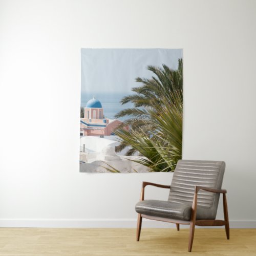 Santorini Oia Greece 2 wall art  Tapestry