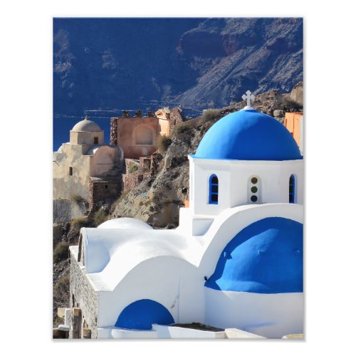 Santorini Oia Greece     Photo Print