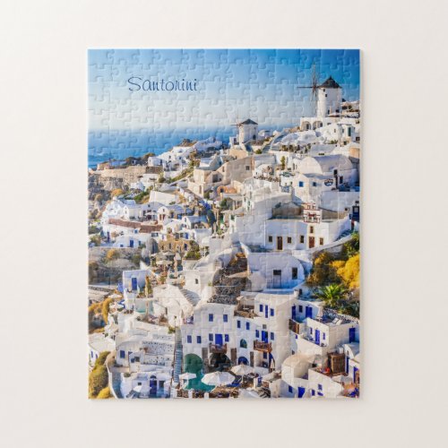 Santorini Oia Jigsaw Puzzle