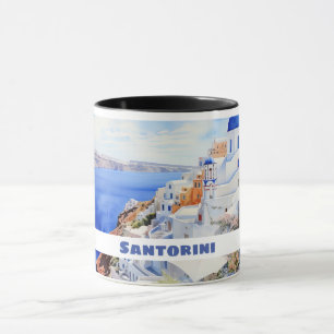  Santorini Oia  Mug