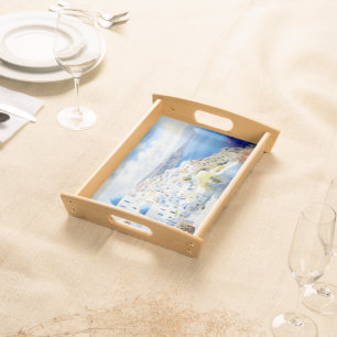 Santorini Oia Serving Tray