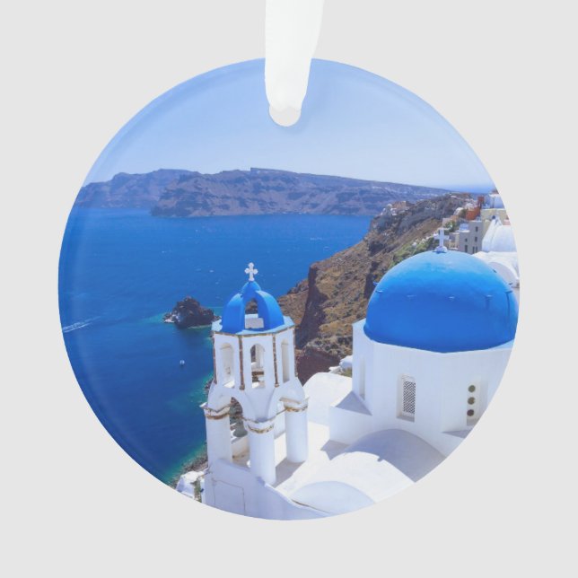 Santorini Ornament (Front)