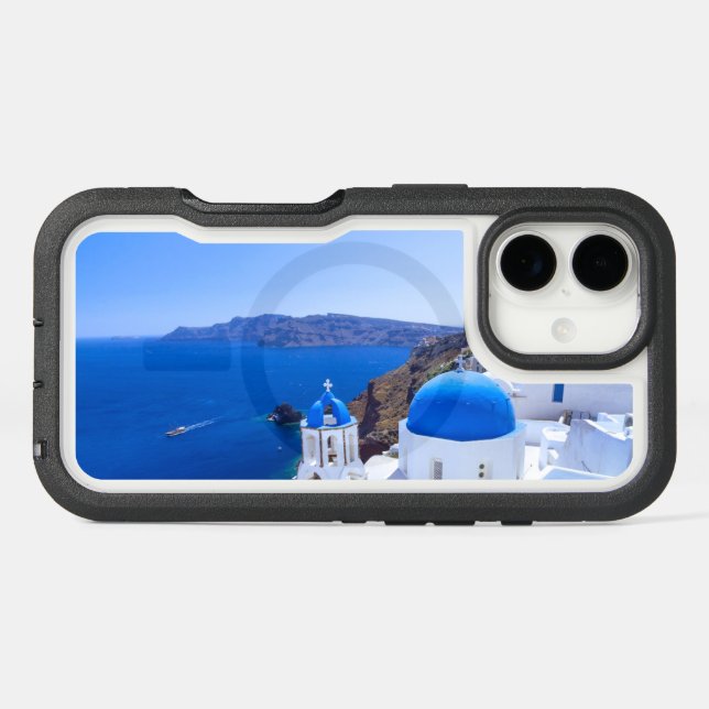 Santorini Otterbox iPhone Case (Back Horizontal)