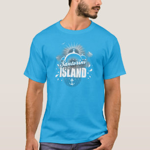 Santorini Paradise Island design T-Shirt