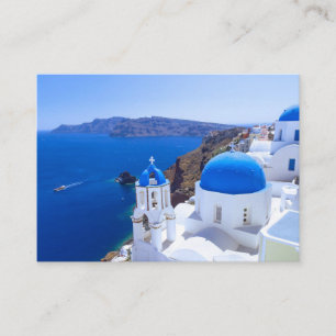 Santorini Place Card