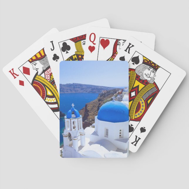Santorini Poker Cards (Back)