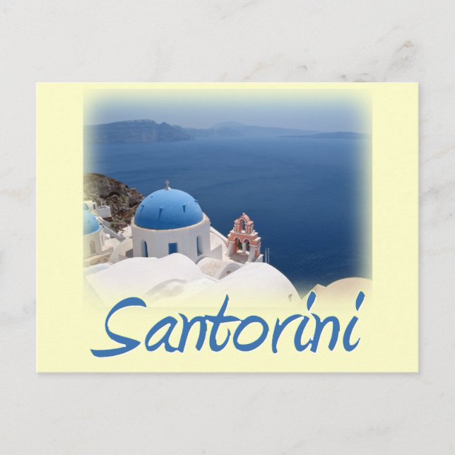 Santorini Postcard (Front)