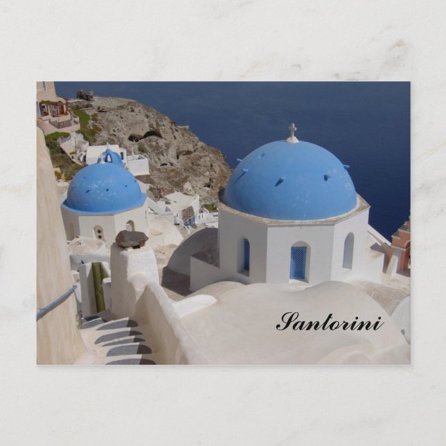 Santorini postcard (Front)